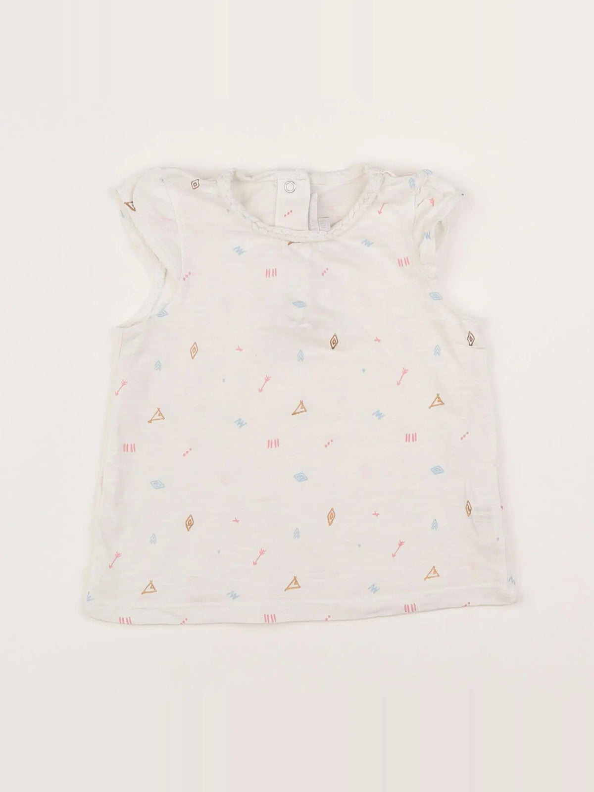 Cadet Rousselle - tee-shirt blanc - 12 mois