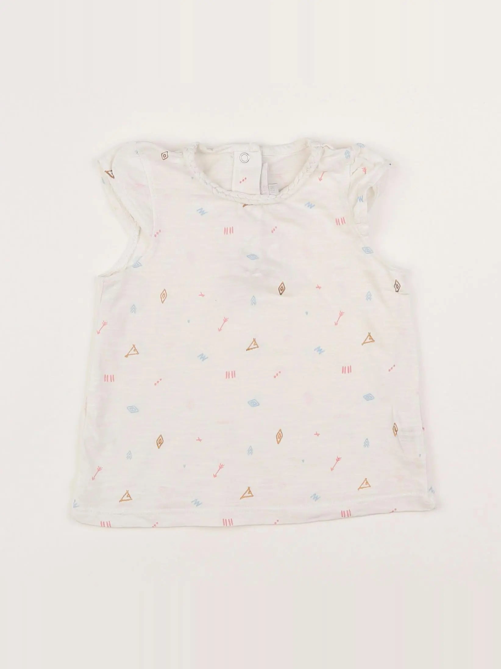 Cadet Rousselle - tee-shirt blanc - 12 mois