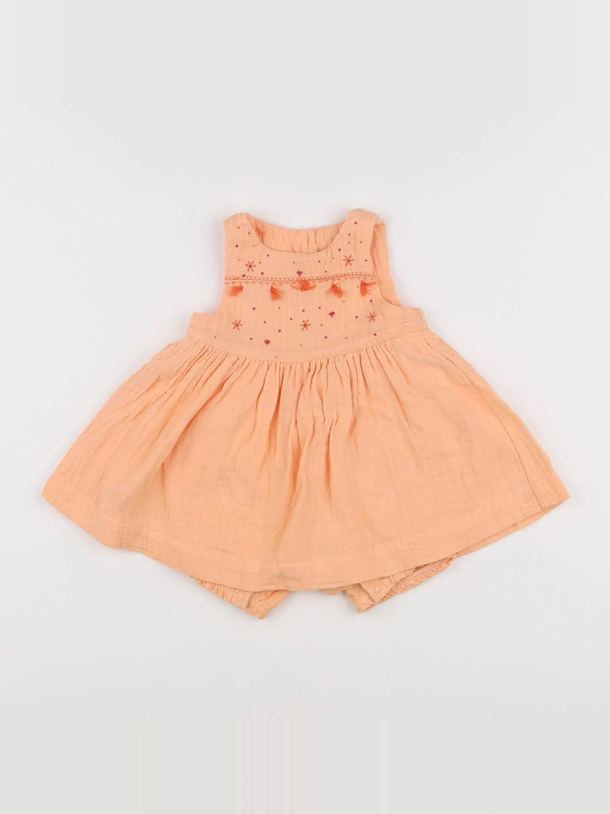 Natalys - robe orange - 6 mois