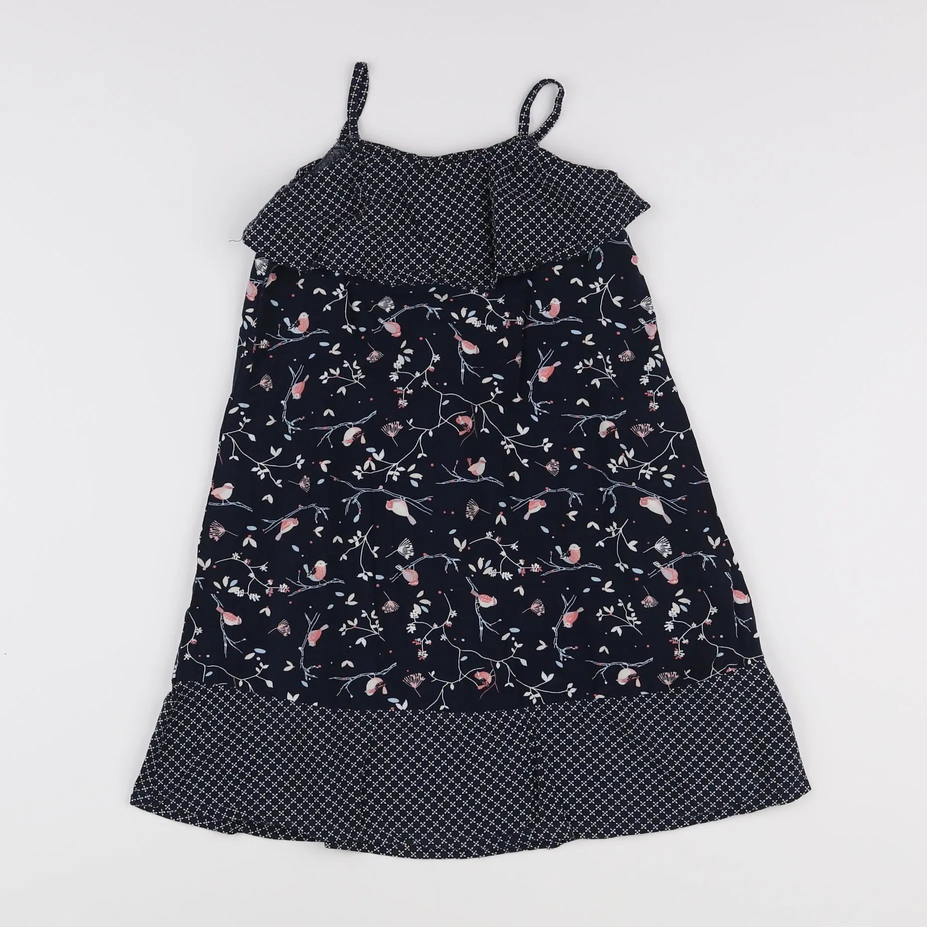 Vertbaudet - robe bleu - 2 ans