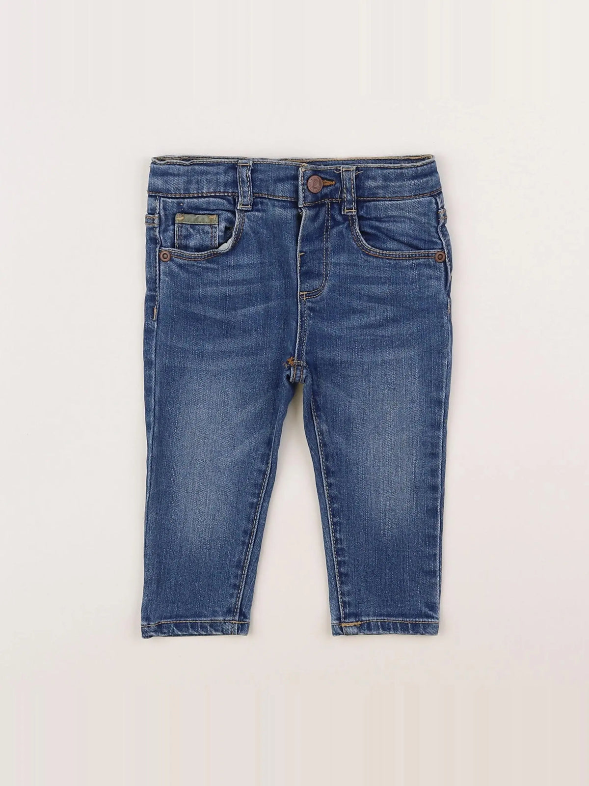 Zara - jean bleu - 6/9 mois