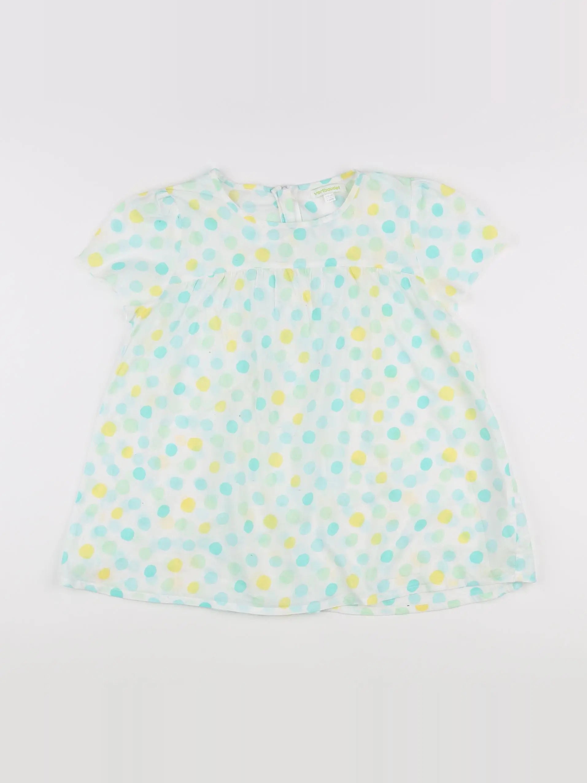 Vertbaudet - blouse vert - 12 ans