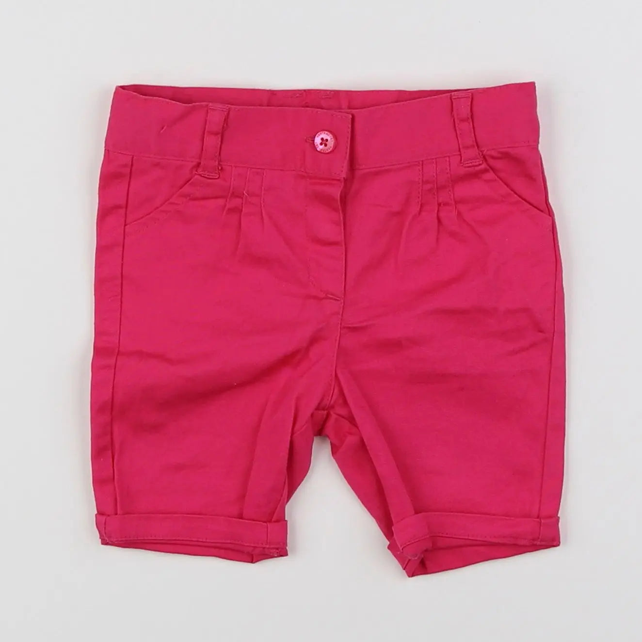 Vertbaudet - short rose - 6 mois