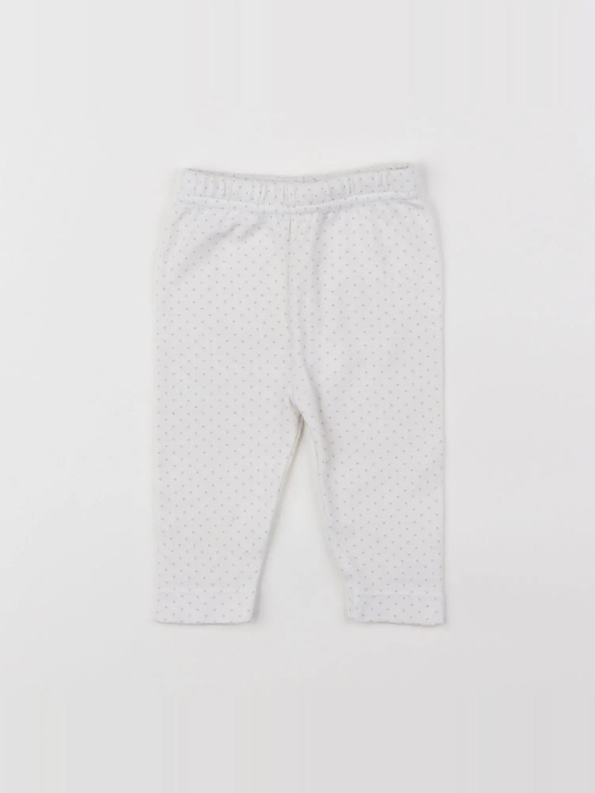 Boutchou - legging blanc - 1 mois