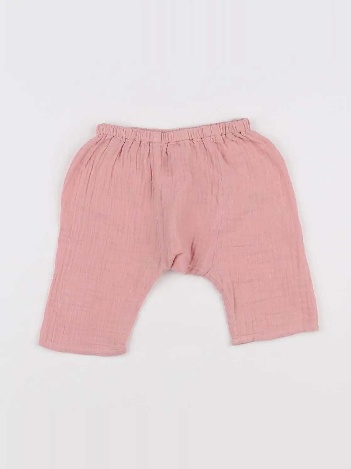 Bonton - pantalon rose - 3 mois