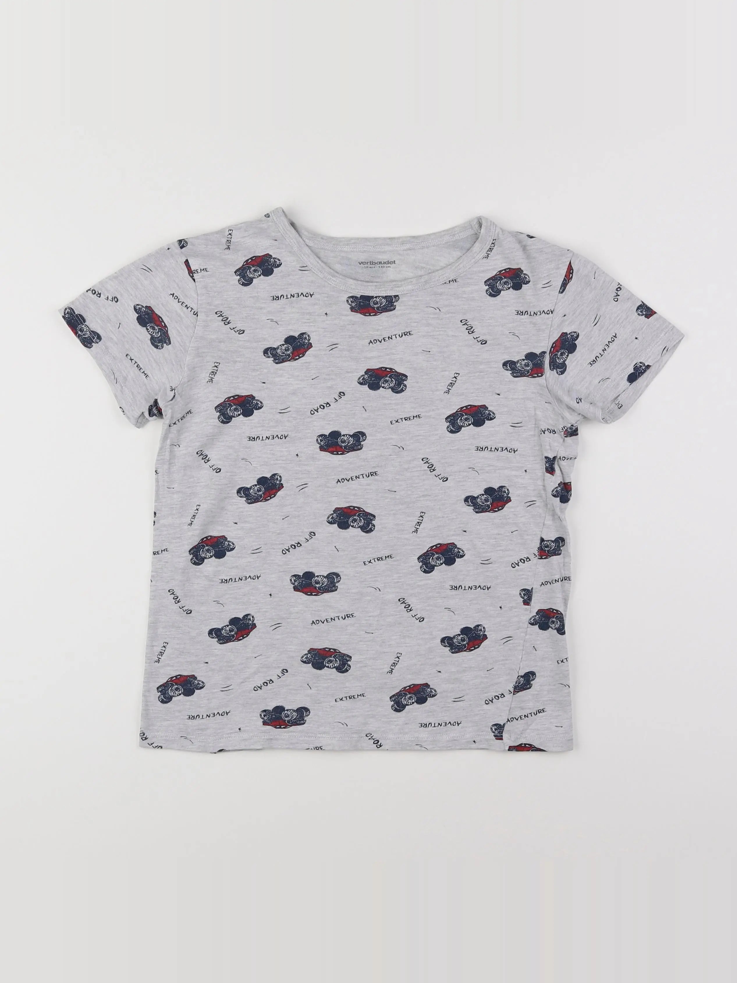 Vertbaudet - maillot de corps gris - 10 ans