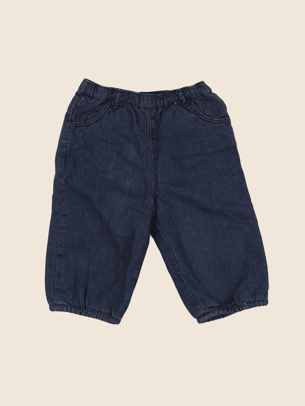 Boutchou - pantalon bleu - 6 mois