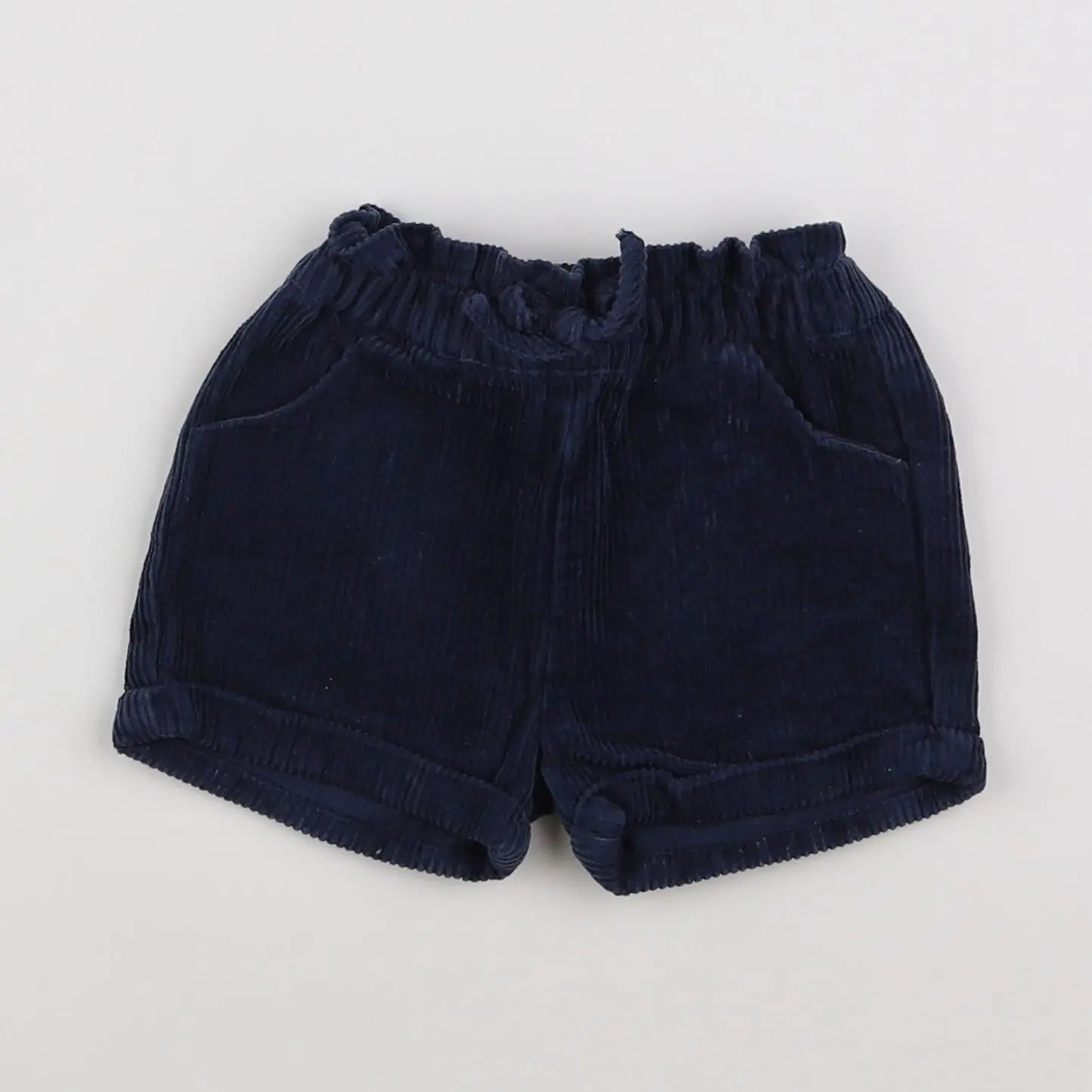 Vertbaudet - short bleu - 6 mois