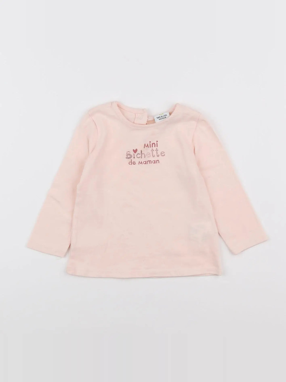 Tape à l'oeil - tee-shirt rose - 18 mois
