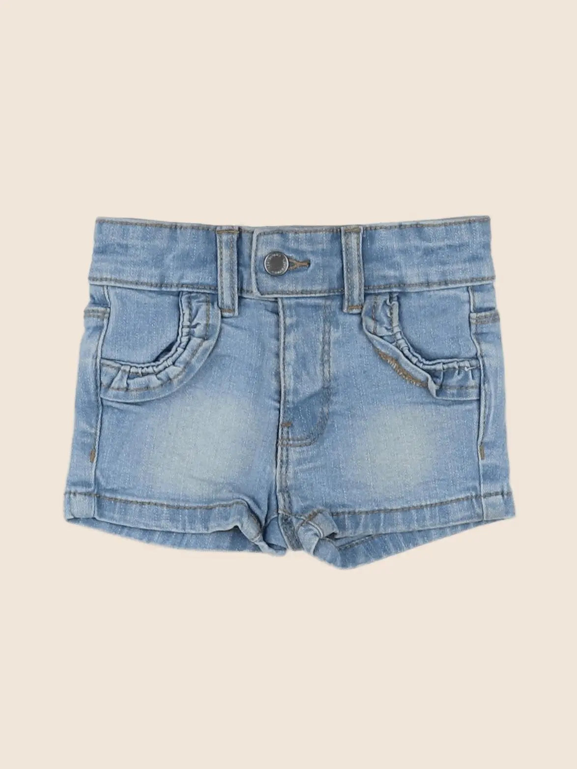 Vertbaudet - short bleu - 3 mois