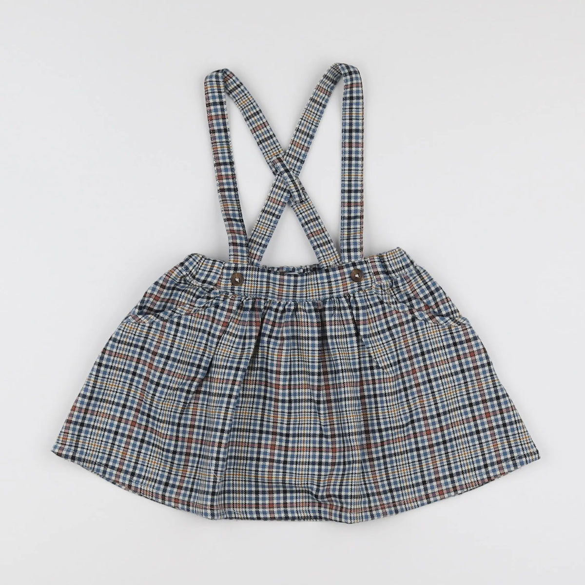 Vertbaudet - jupe bleu - 2 ans