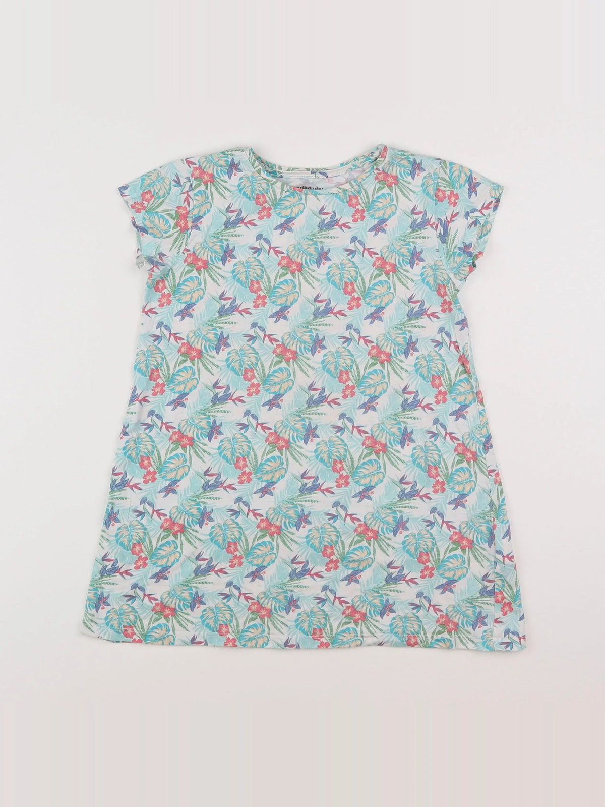Vertbaudet - robe multicolore - 6 ans