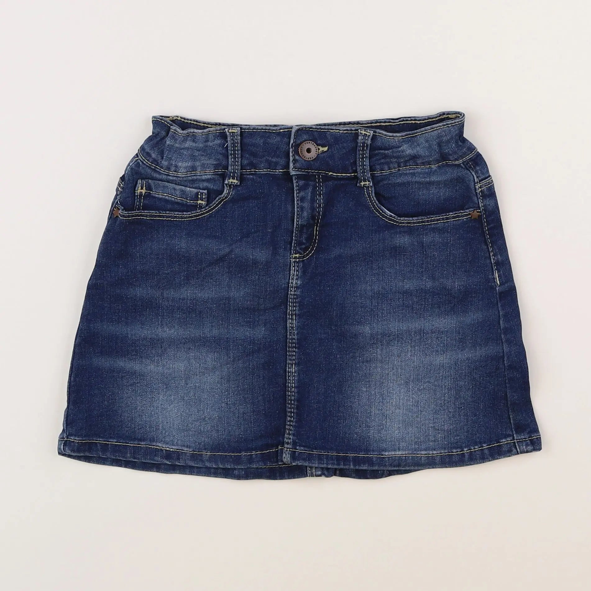 Vertbaudet - jupe bleu - 8 ans