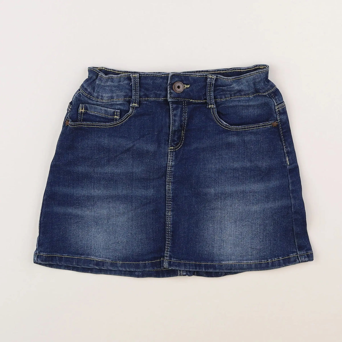 Vertbaudet - jupe bleu - 8 ans