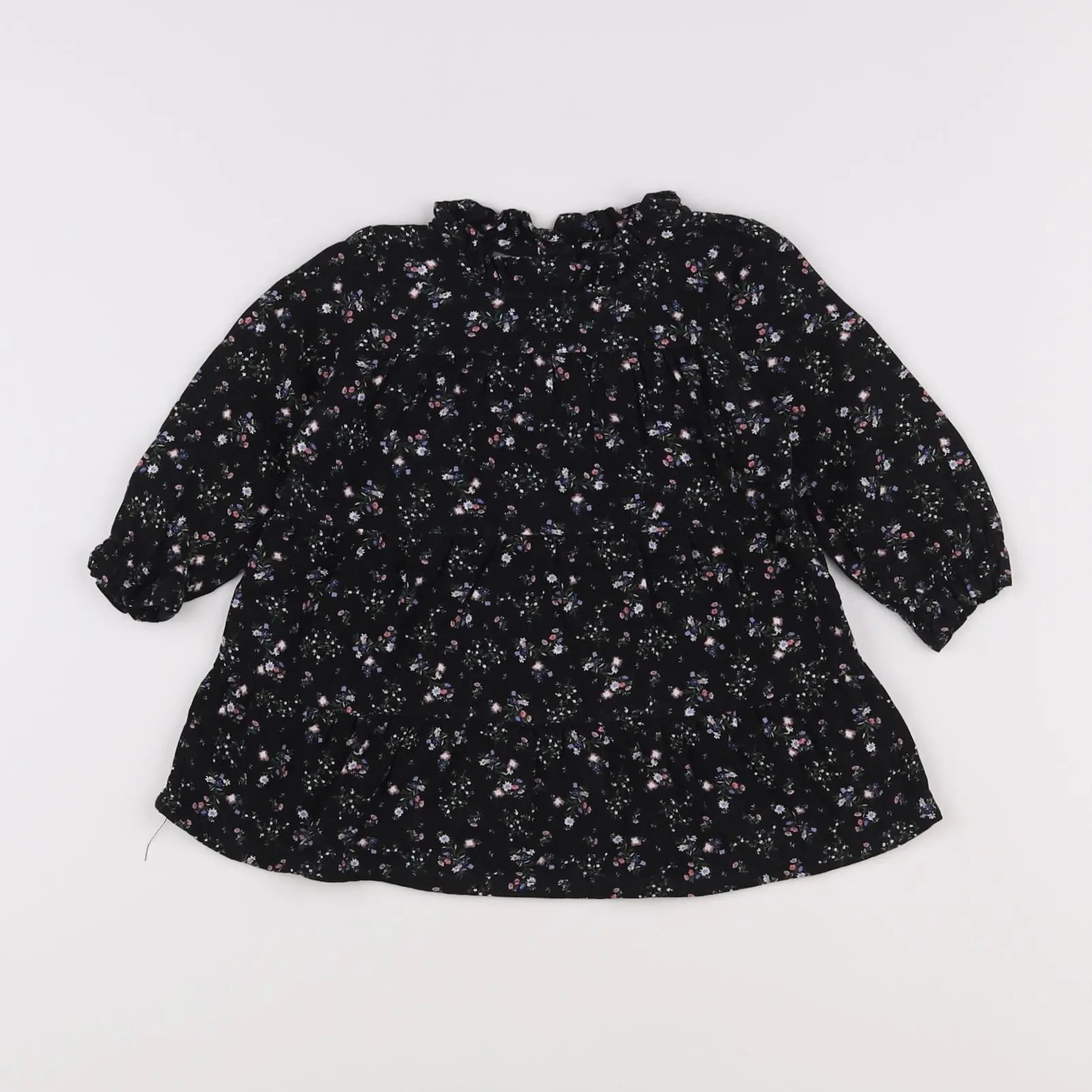 Vertbaudet - robe noir - 12 mois