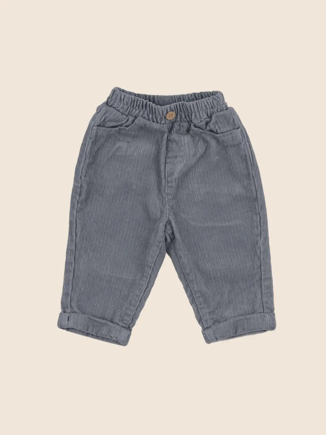 Vertbaudet - pantalon gris - 3 mois