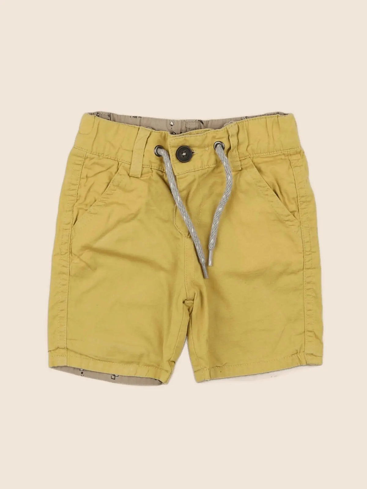 IKKS - short réversible jaune - 6 mois