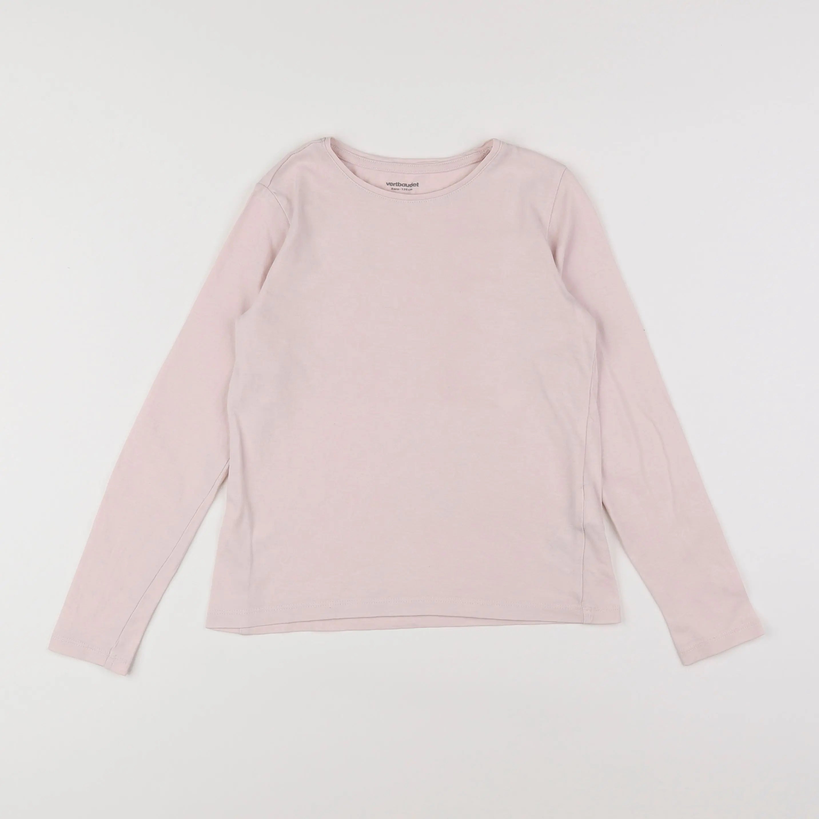 Vertbaudet - tee-shirt rose - 8 ans