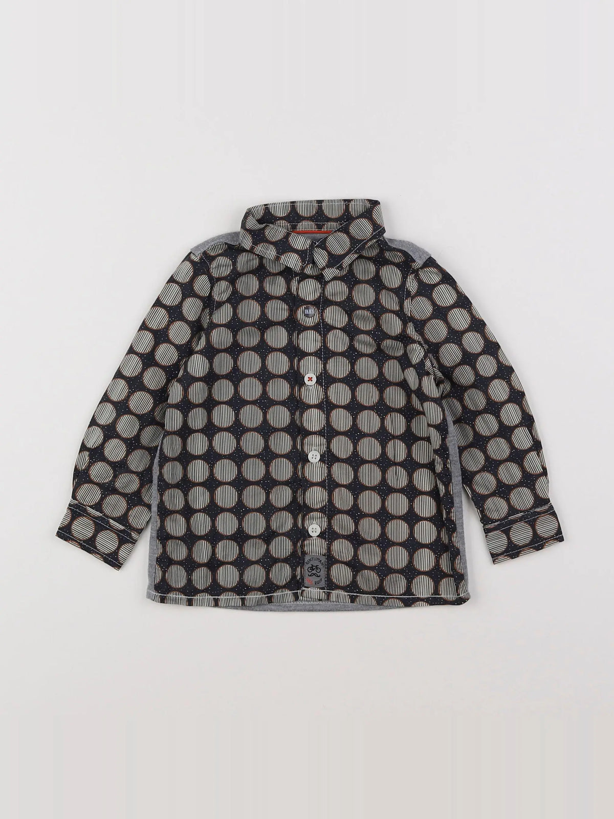 IKKS - chemise gris - 12 mois