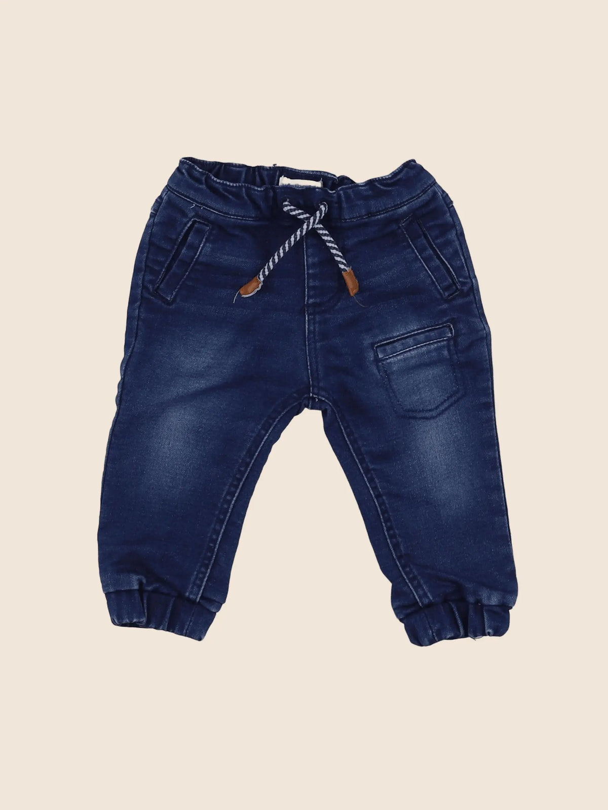 Vertbaudet - jean bleu - 12 mois