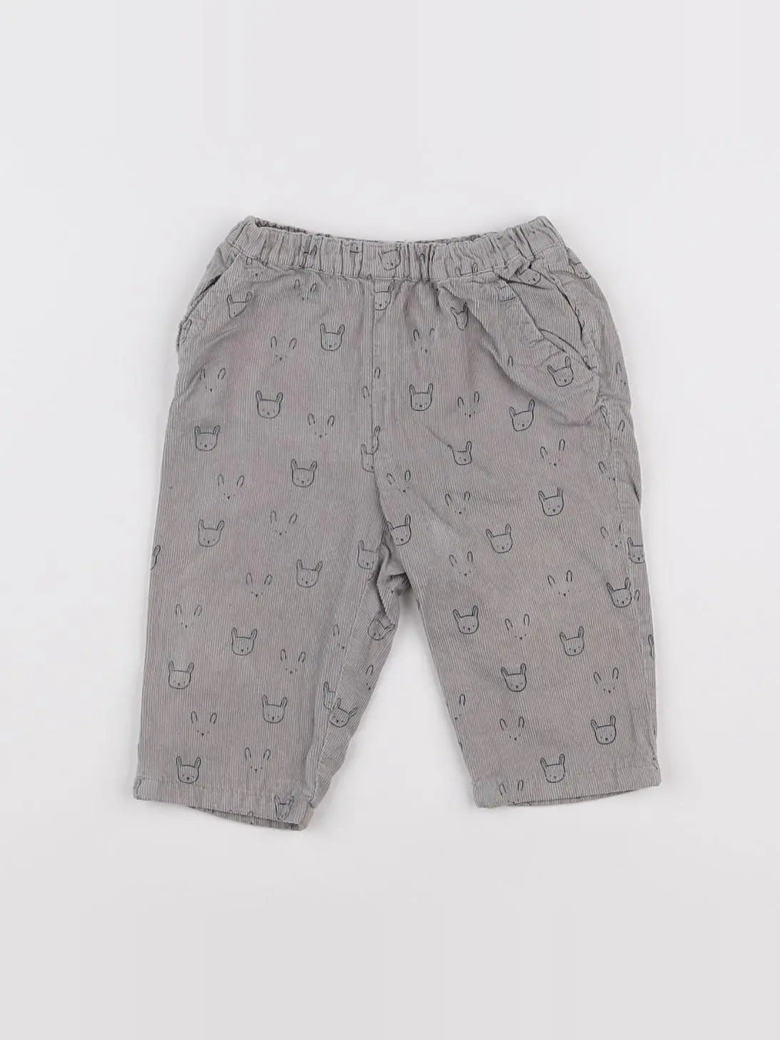 Boutchou - pantalon gris - 3 mois