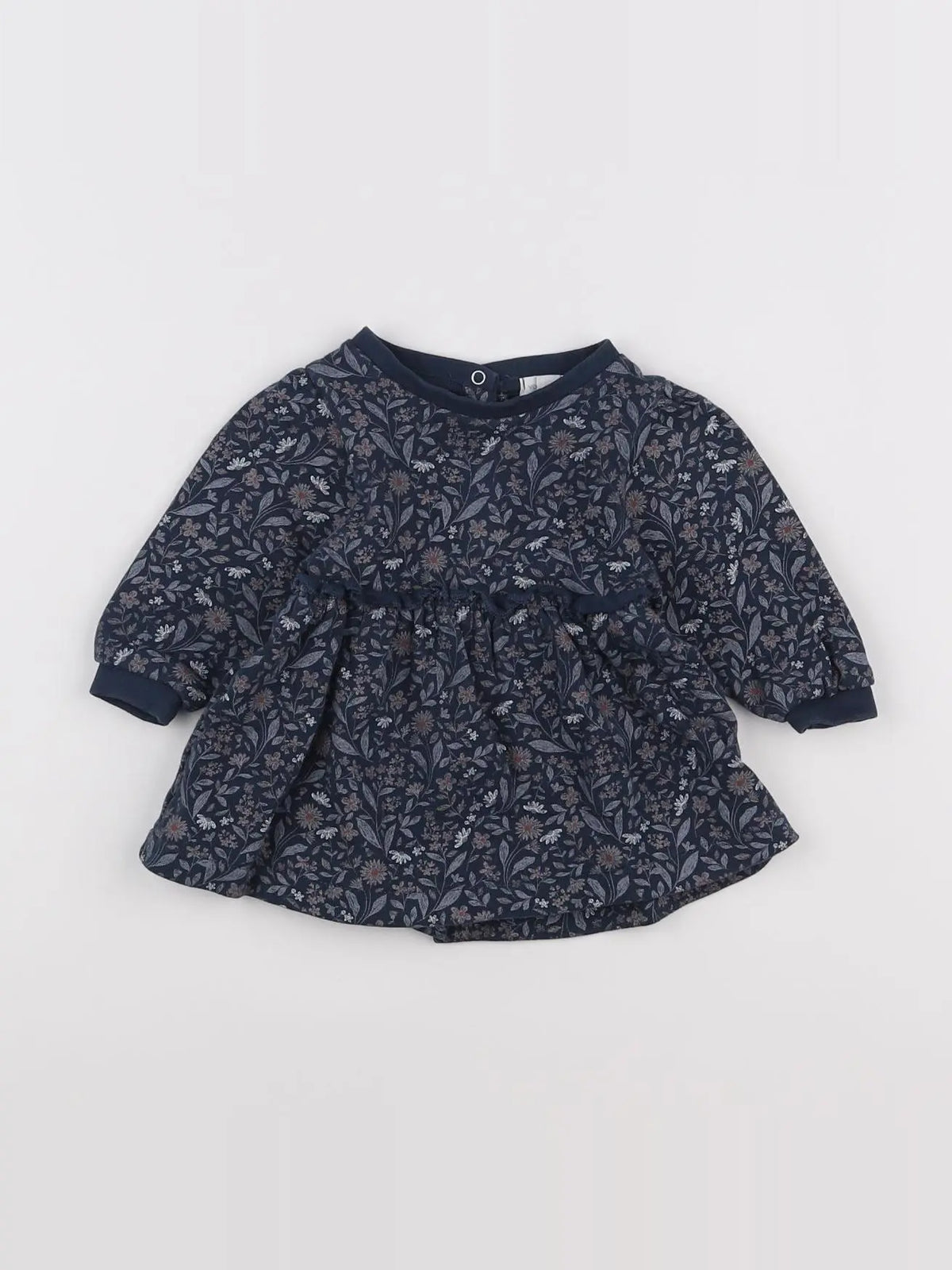 Vertbaudet - robe bleu - 3 mois