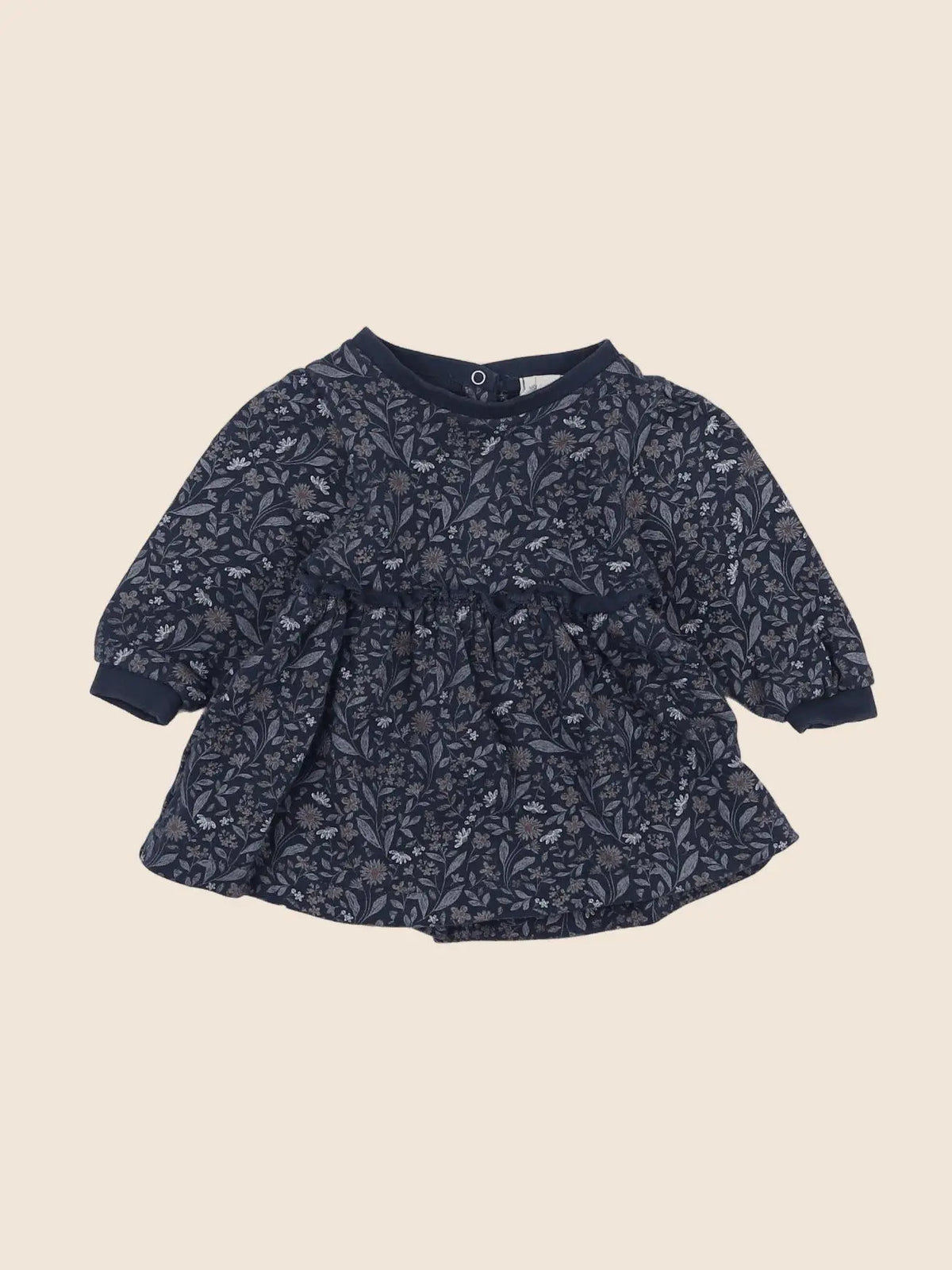 Vertbaudet - robe bleu - 3 mois