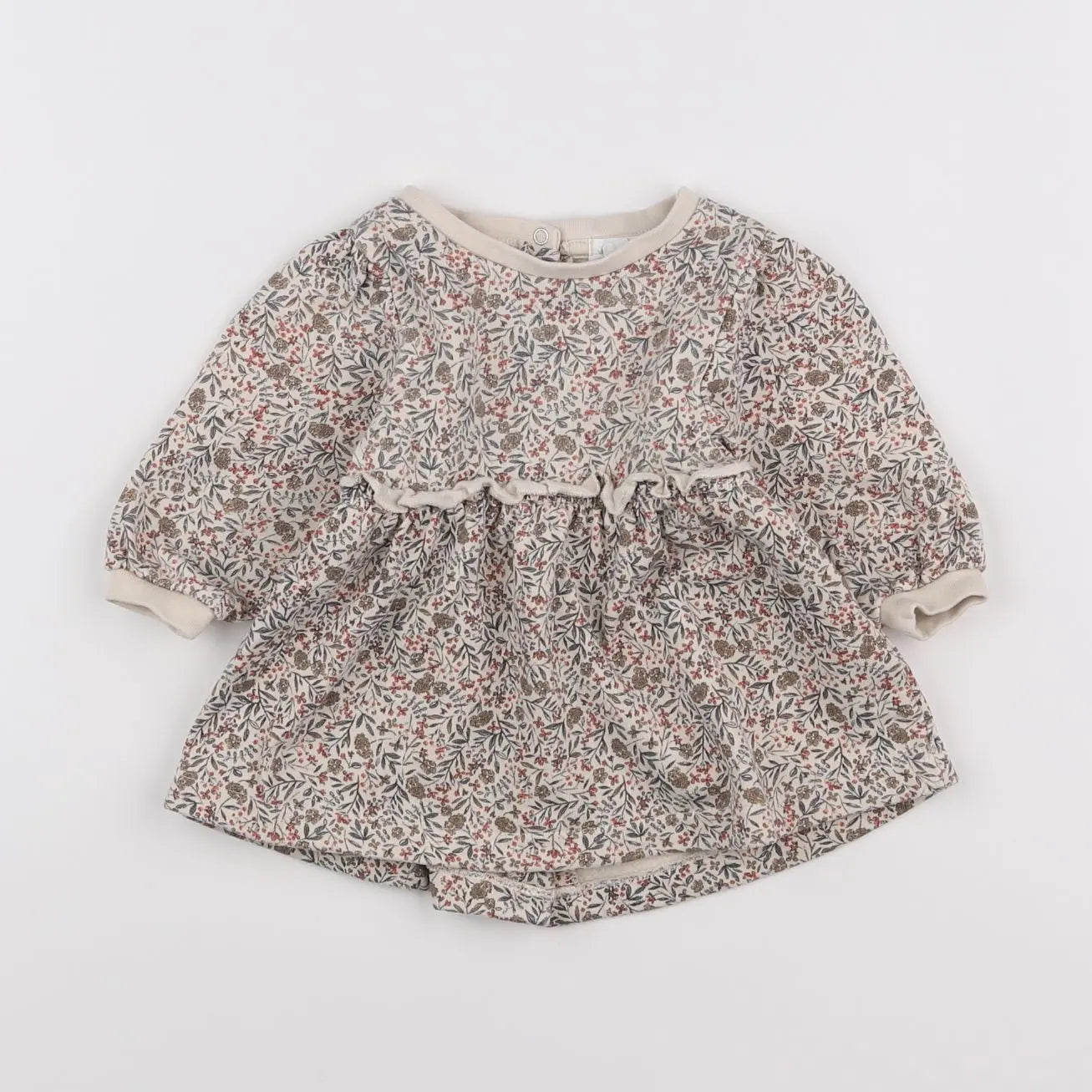 Vertbaudet - robe multicolore - 3 mois