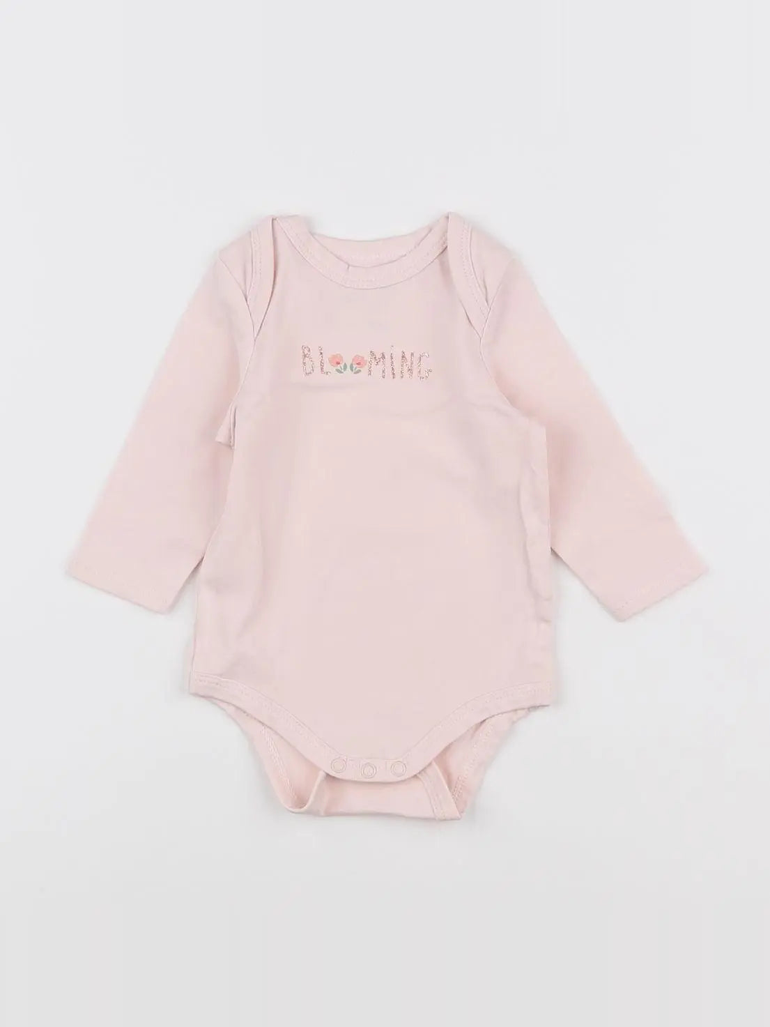 Tape à l'oeil - body rose - 3 mois