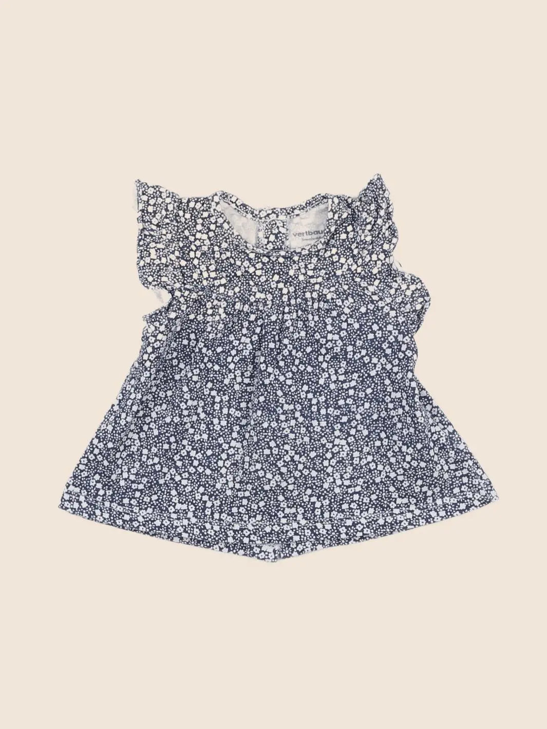Vertbaudet - tee-shirt bleu - 3 mois