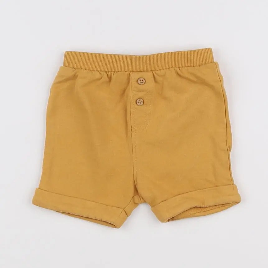 Vertbaudet - short jaune - 3 mois