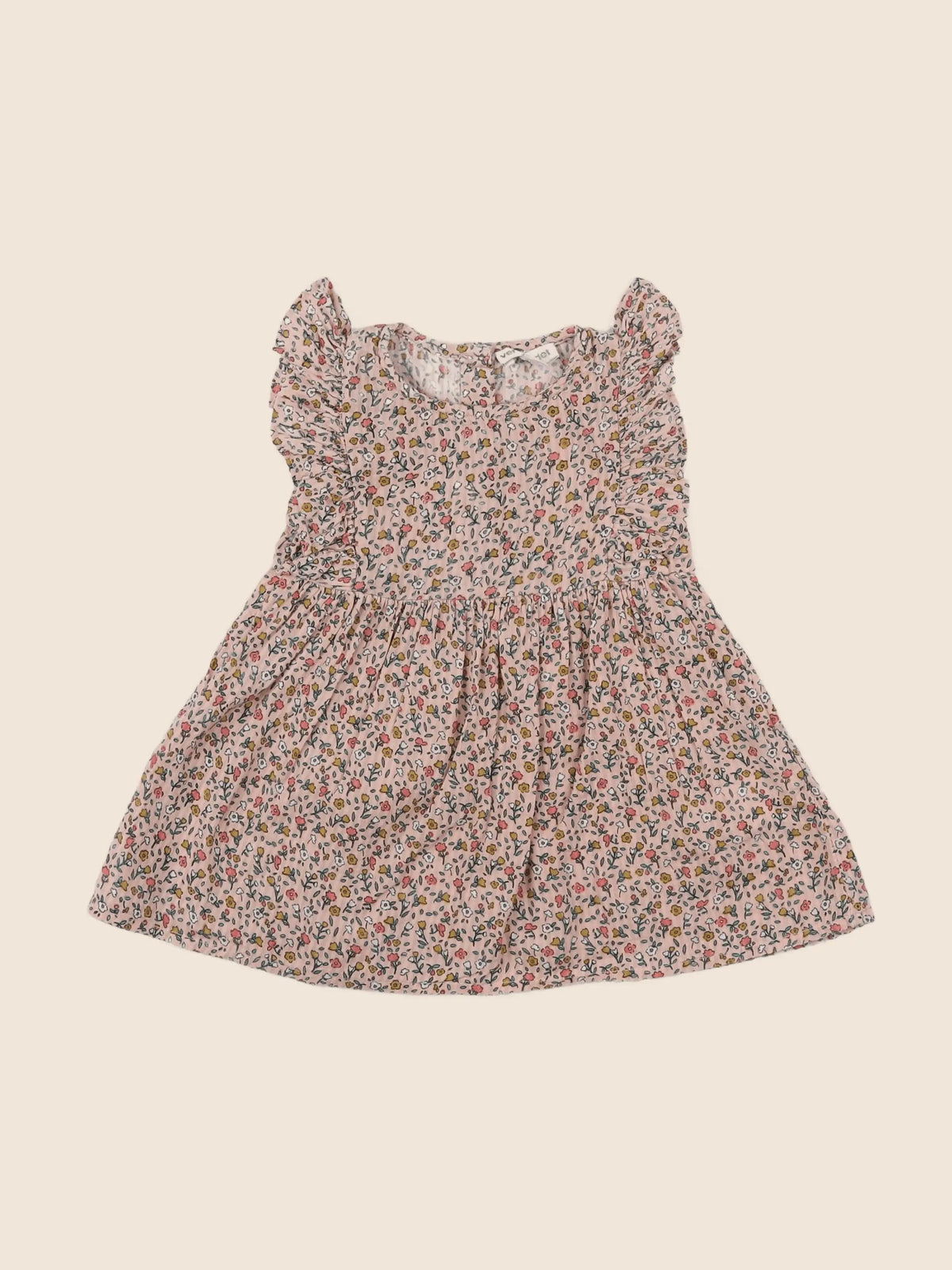Vertbaudet - robe rose - 12 mois