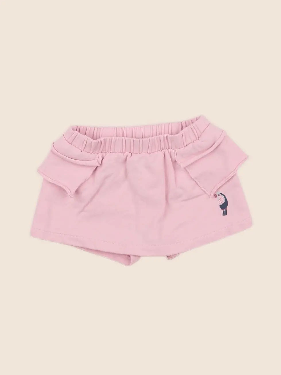 Vertbaudet - jupe short rose - 12 mois