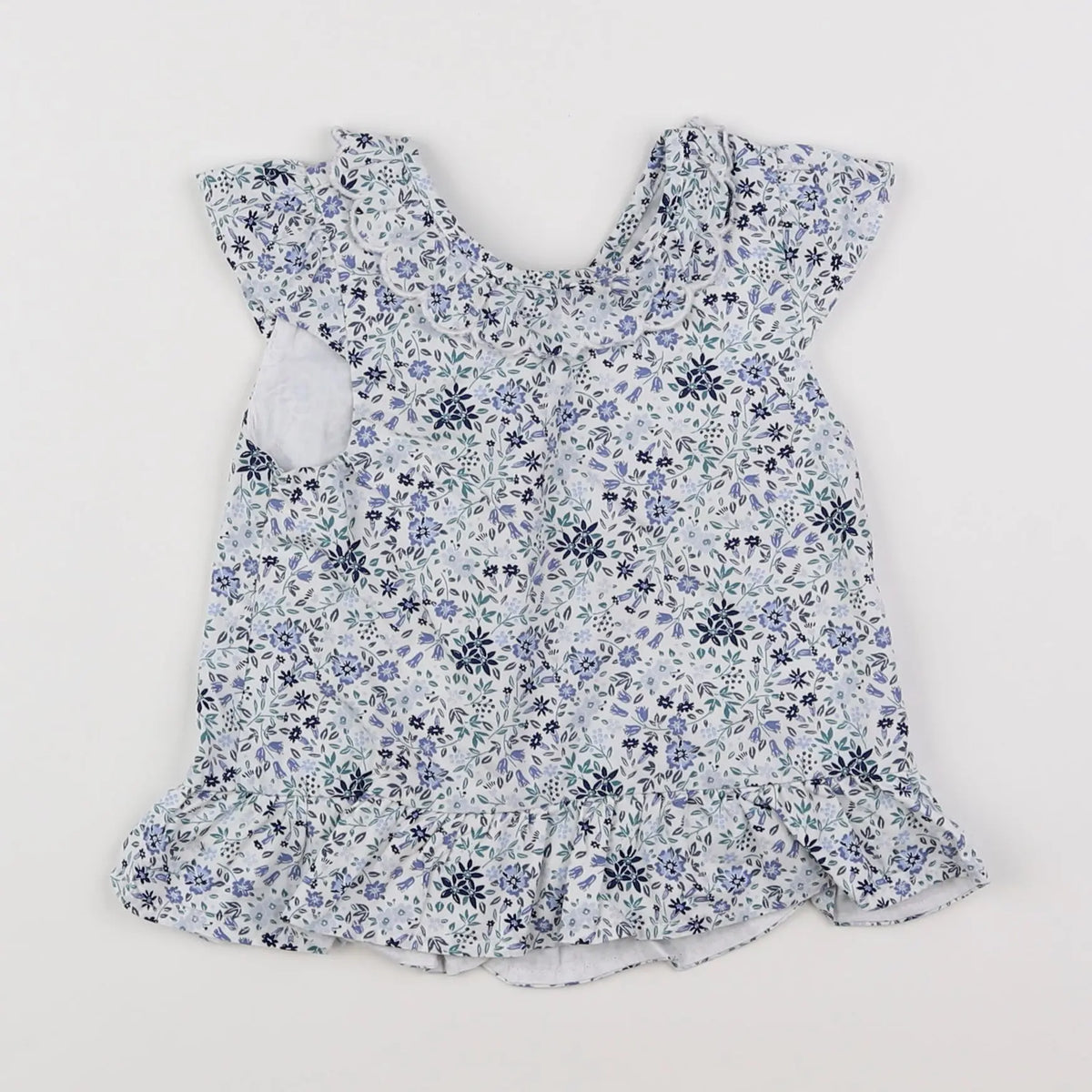 Vertbaudet - blouse bleu - 18 mois