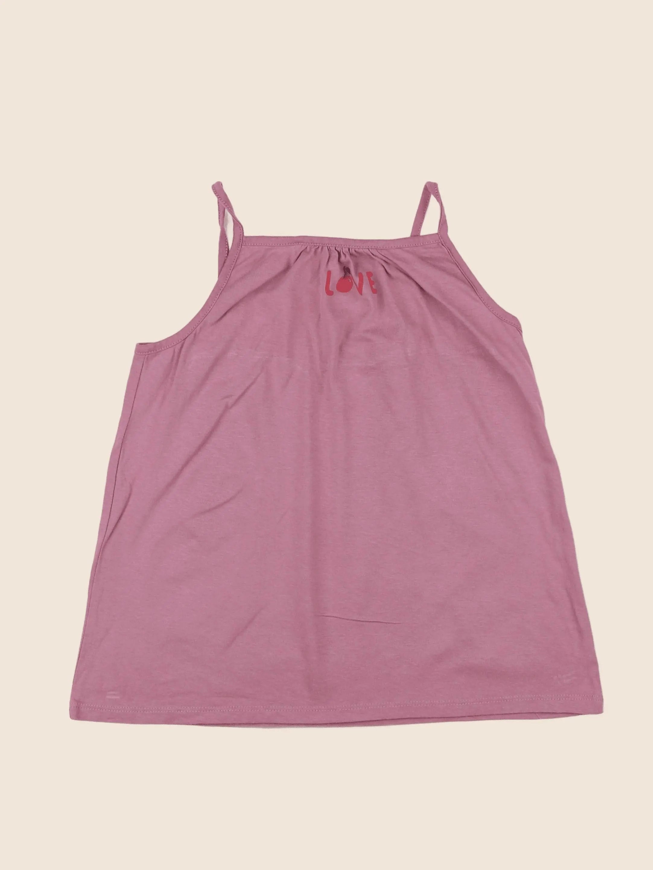 Vertbaudet - débardeur rose - 10 ans