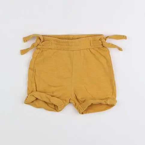 Vertbaudet - short jaune - 6 mois