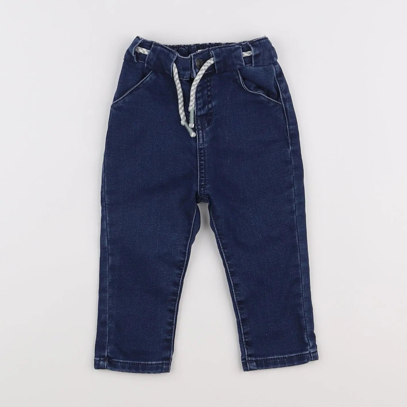 Vertbaudet - jean bleu - 12 mois