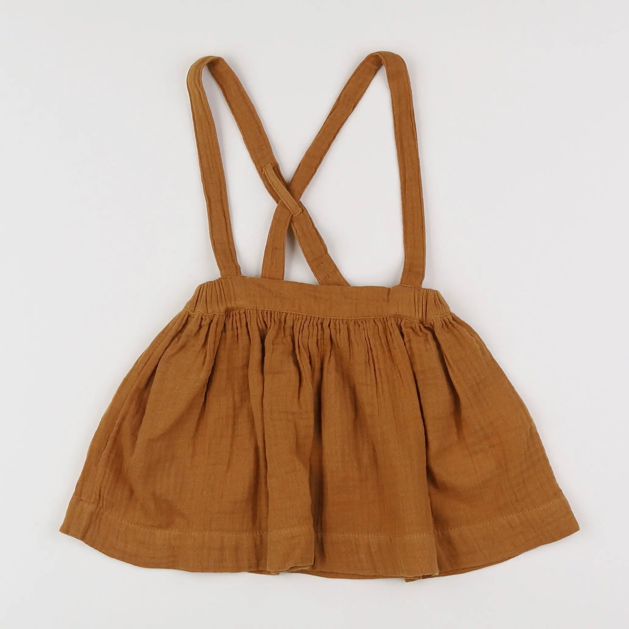 Vertbaudet - jupe marron - 18 mois