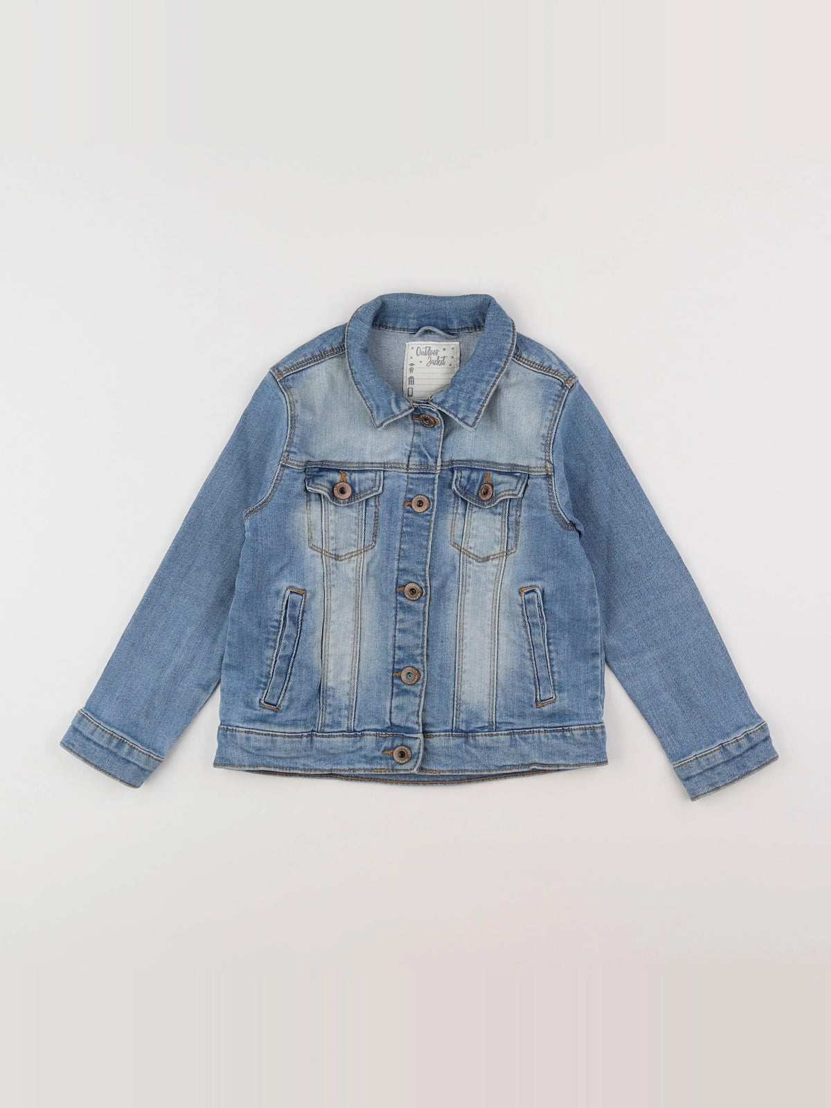 Vertbaudet - veste bleu - 6 ans