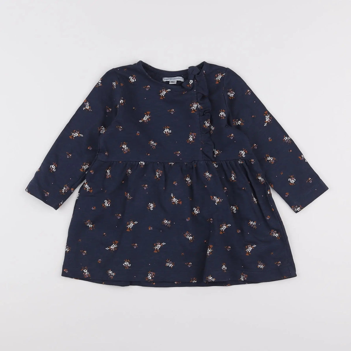 Vertbaudet - robe bleu - 2 ans
