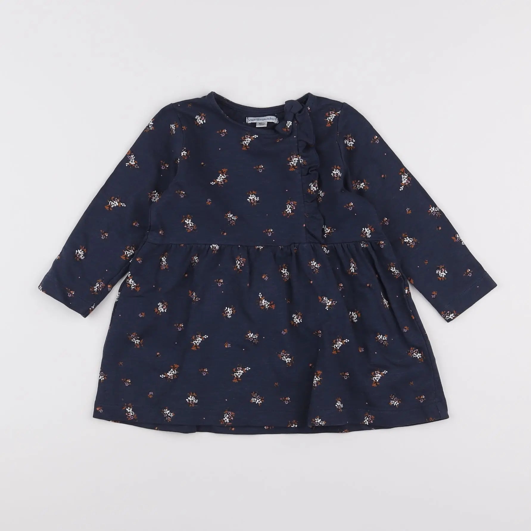 Vertbaudet - robe bleu - 2 ans
