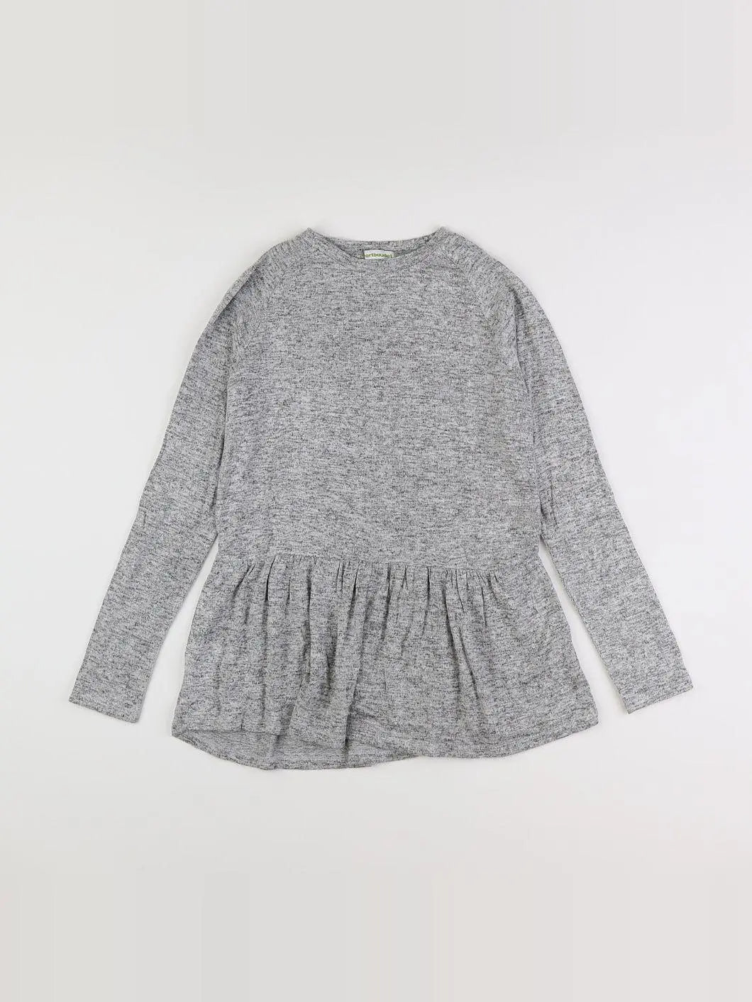 Vertbaudet - pull gris - 12 ans