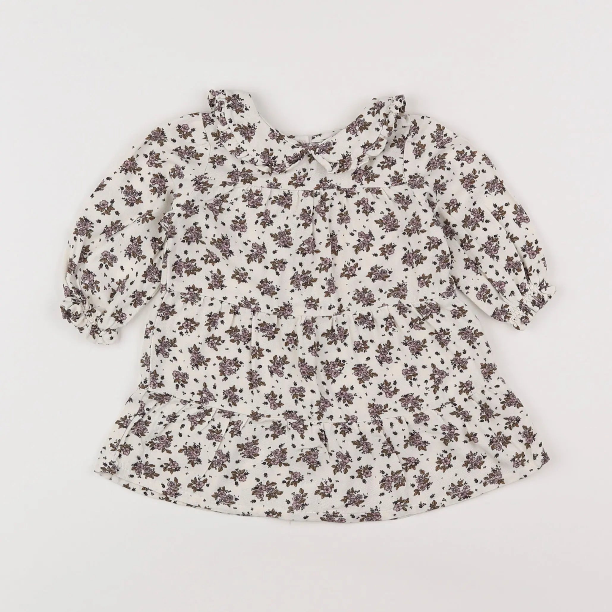 Vertbaudet - robe blanc - 3 mois