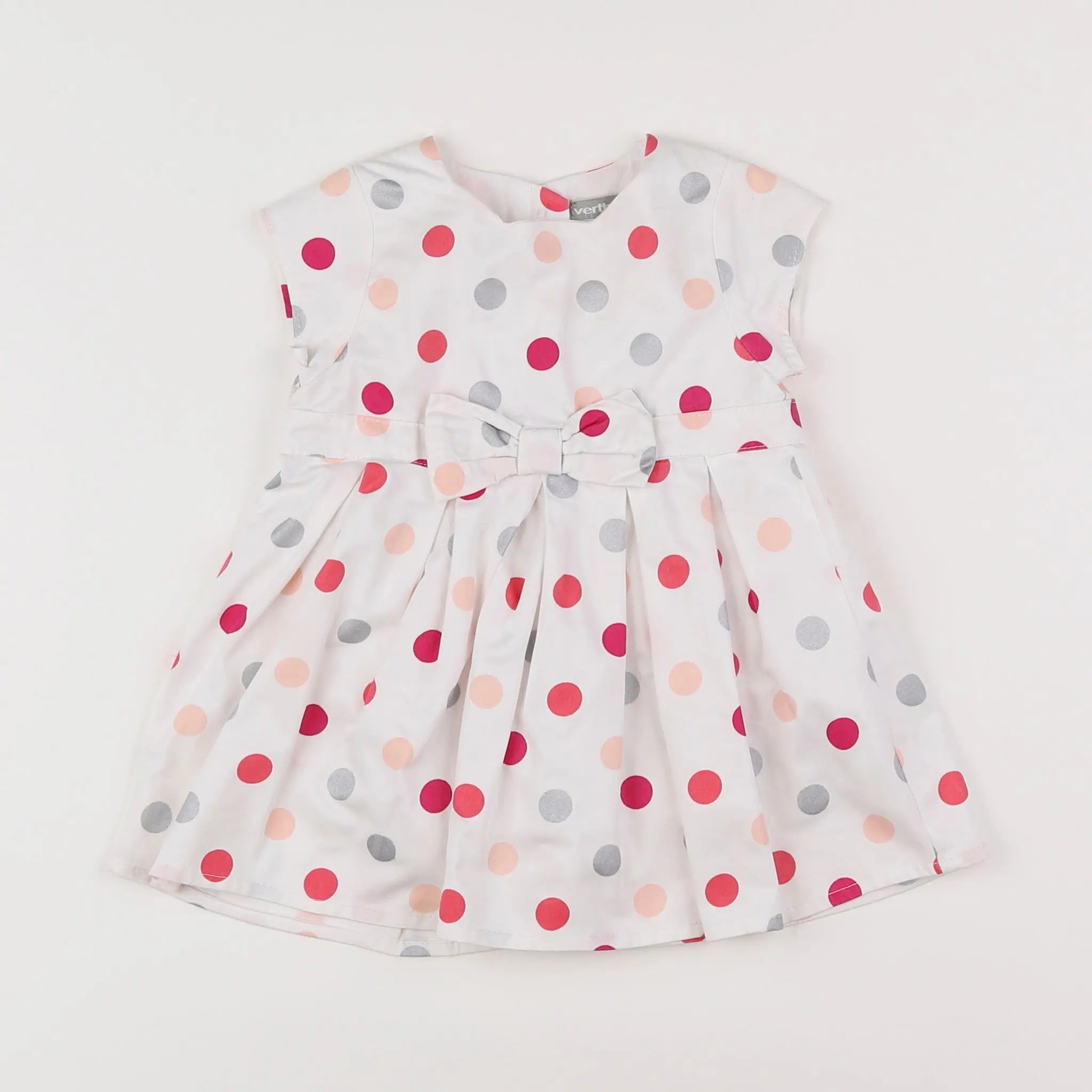 Vertbaudet - robe blanc - 6 mois
