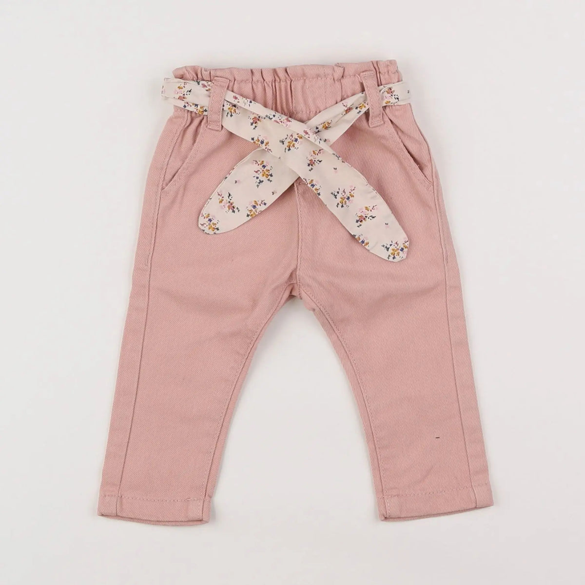 Vertbaudet - pantalon rose - 3 mois