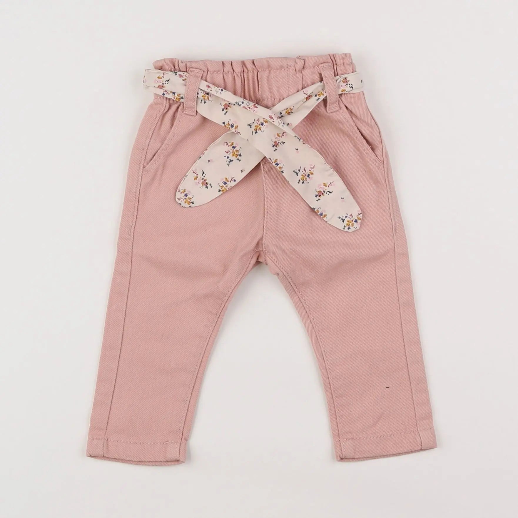 Vertbaudet - pantalon rose - 3 mois