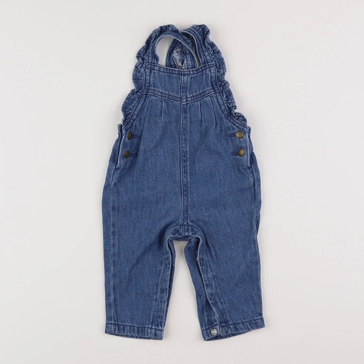 Vertbaudet - combinaison bleu - 6 mois