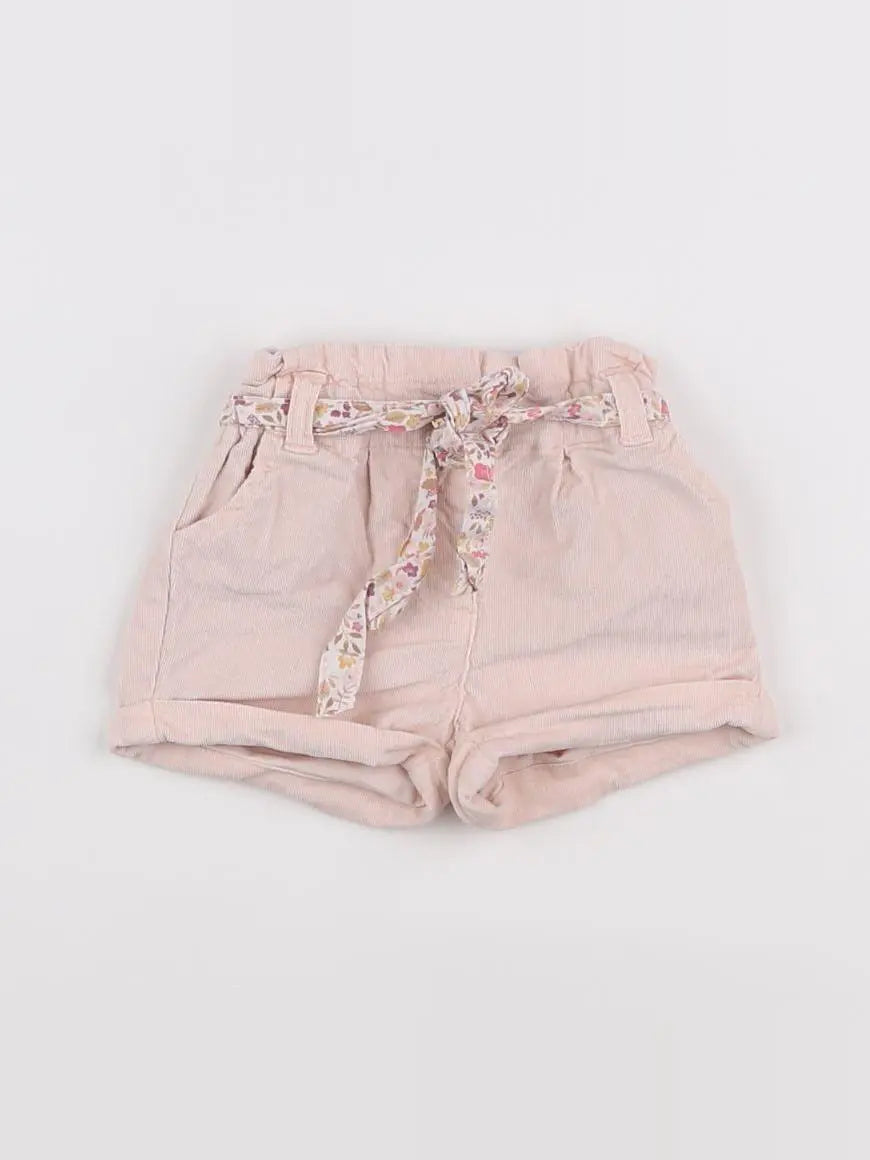 Tape à l'oeil - short rose - 3 mois