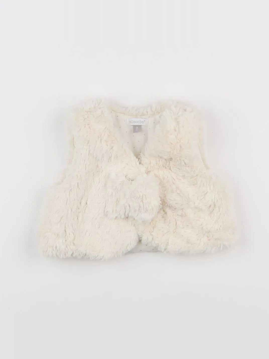 Absorba - gilet beige - 9 mois