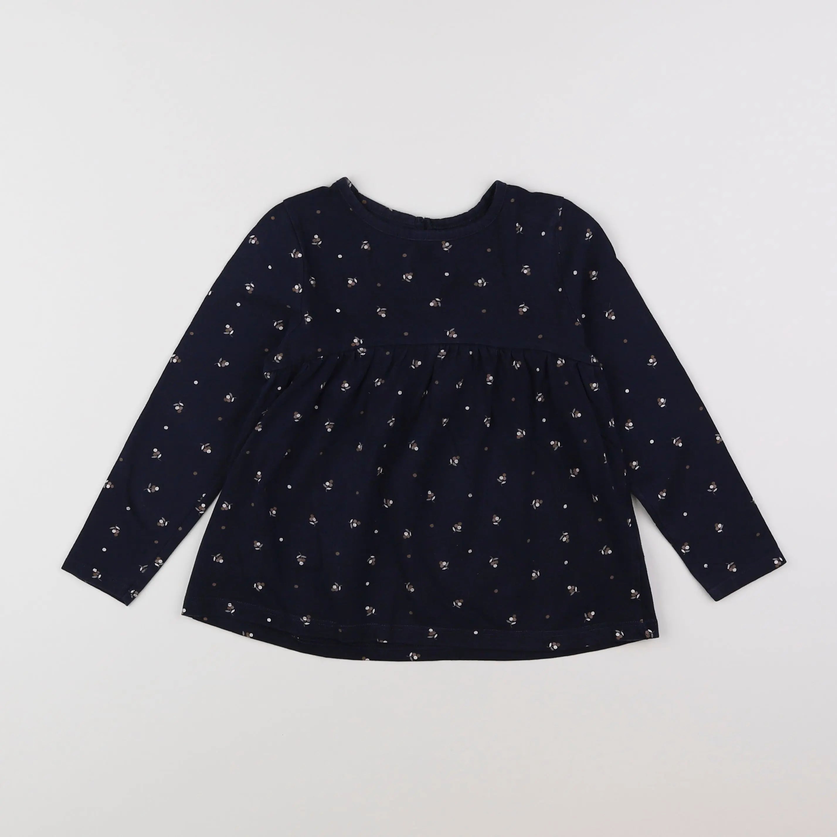 Vertbaudet - tee-shirt bleu - 6 ans